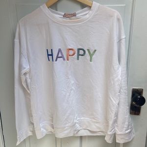 Brushed Crew Neck Size M